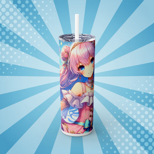 Enchanting Pastel Princess Anime Tumbler – 20oz