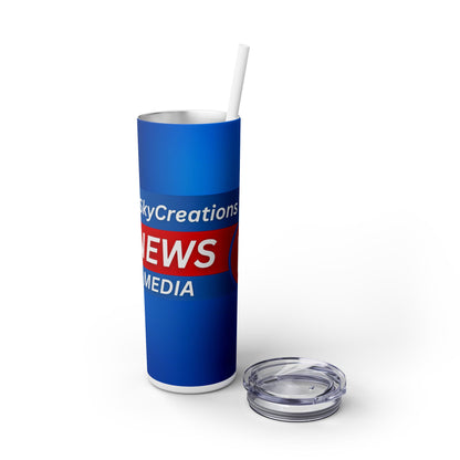 iSkyCreations - News & Media - SleekSip Skinny 20oz Tumbler with Straw