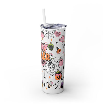 Spooky Summer Vibes - SleekSip Skinny 20oz Tumbler with Straw