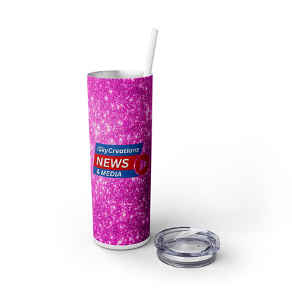 iSkyCreations - News & Media - SleekSip Skinny 20oz Tumbler with Straw