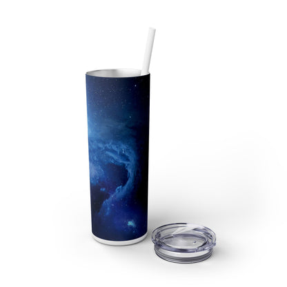 Starry Sky Galaxy - SleekSip Skinny 20oz Tumbler with Straw