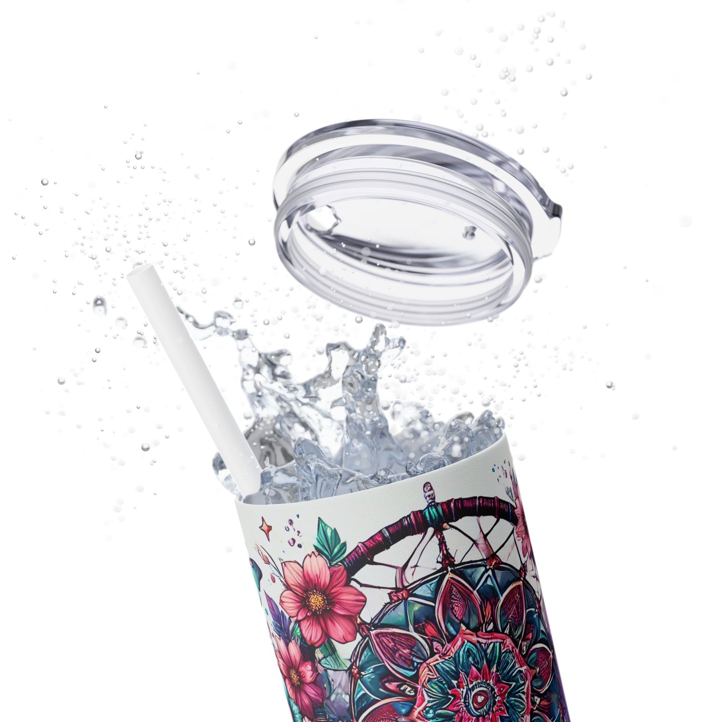 Dreamcatcher - SleekSip Skinny 20oz Tumbler with Straw