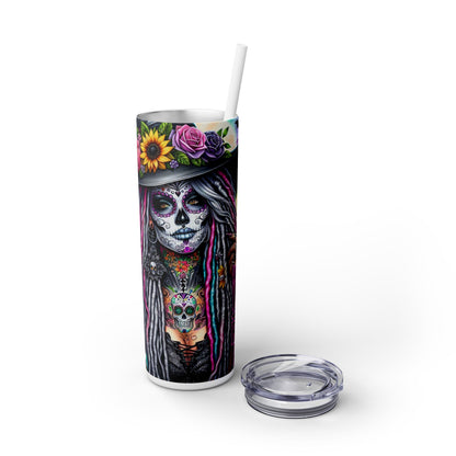 Halloween Girl - SleekSip Skinny 20oz Tumbler with Straw