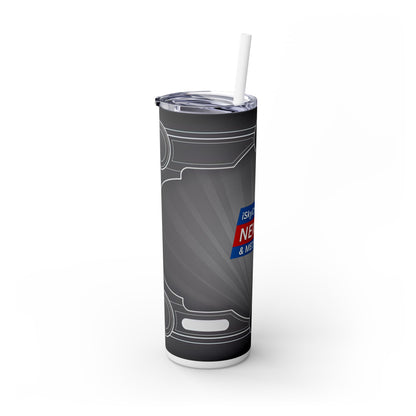 iSkyCreations - News & Media - SleekSip Skinny 20oz Tumbler with Straw