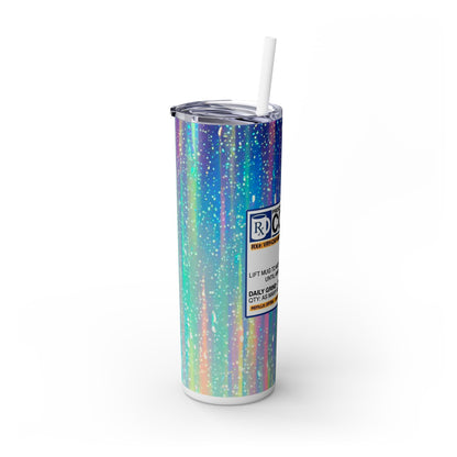 RX Coffee - SleekSip Skinny 20oz Tumbler with Straw