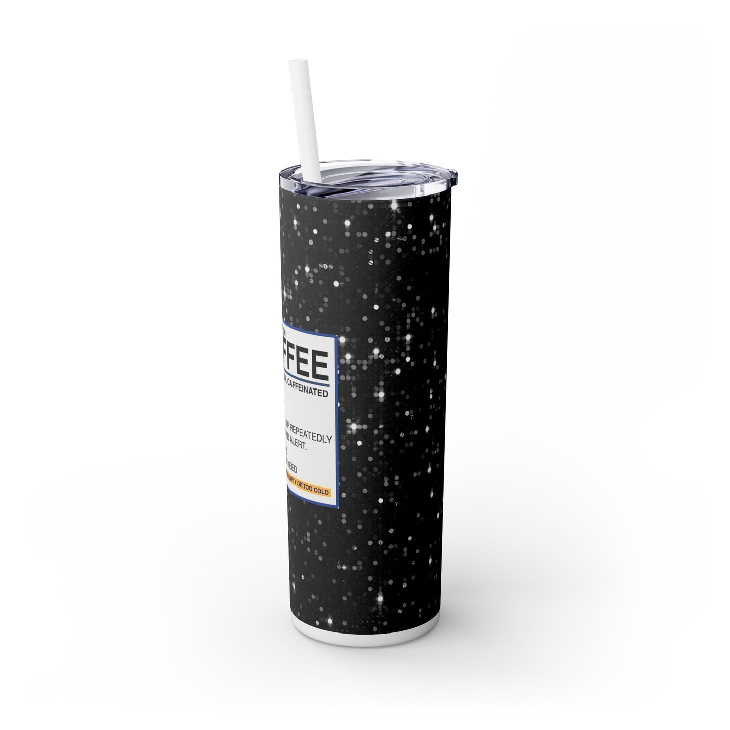 RX Coffee - SleekSip Skinny 20oz Tumbler with Straw