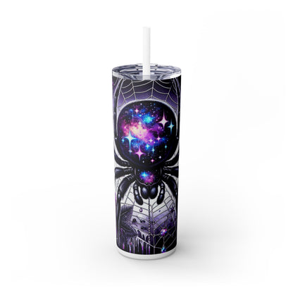 Mystical Spider - SleekSip Skinny 20oz Tumbler with Straw