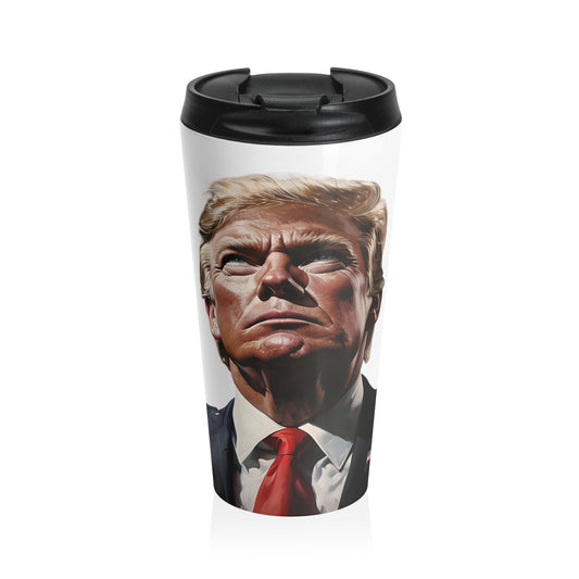 Bold Leadership Stainless Steel Travel Mug – 15oz