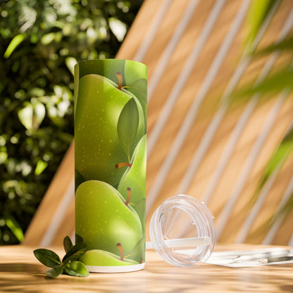 Delicious Fruit - SleekSip Skinny 20oz Tumbler with Straw