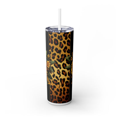 Sunflower Colors - SleekSip Skinny 20oz Tumbler with Straw