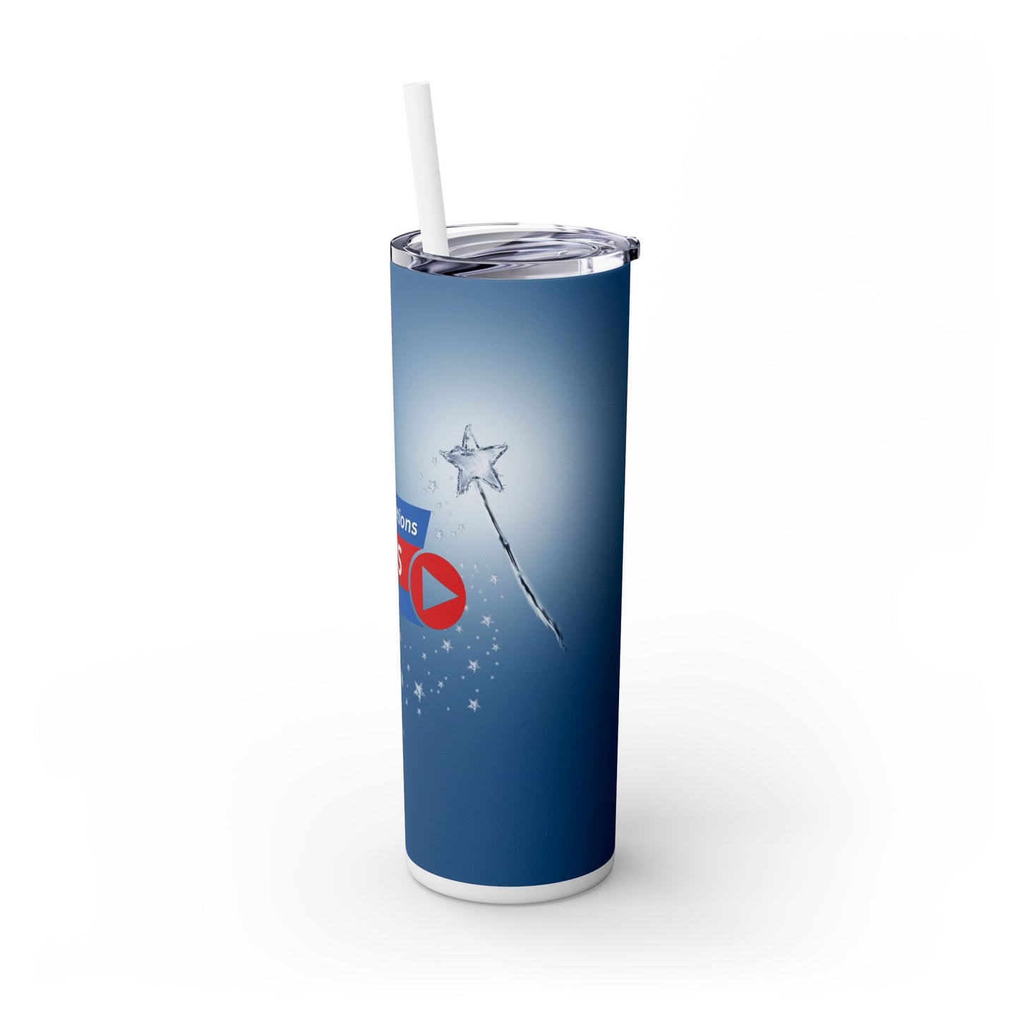 iSkyCreations - News & Media - SleekSip Skinny 20oz Tumbler with Straw