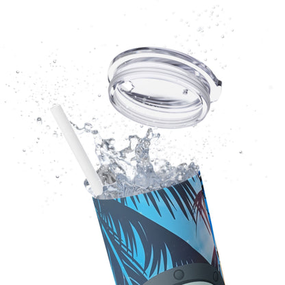 Puerto Rico - SleekSip Skinny 20oz Tumbler with Straw