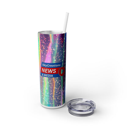 iSkyCreations - News & Media - SleekSip Skinny 20oz Tumbler with Straw