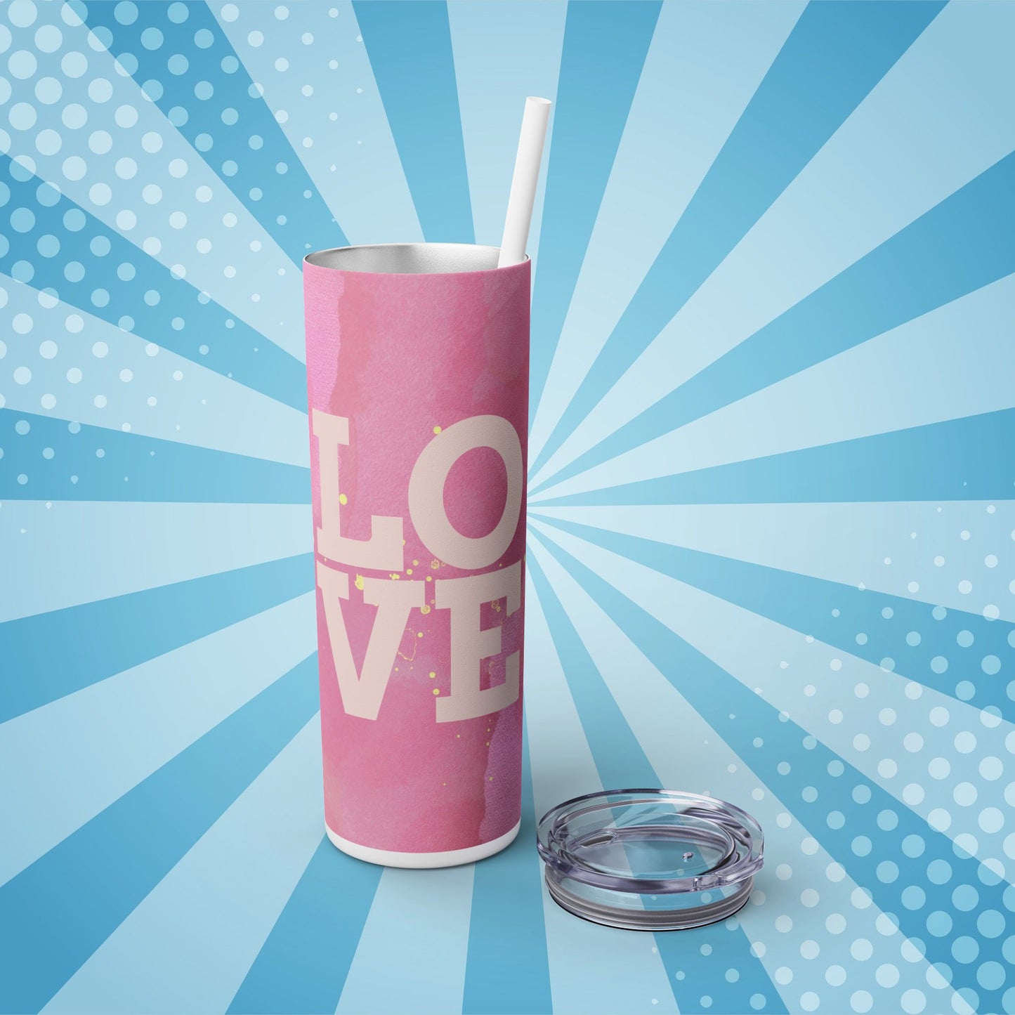 Spread the Love Skinny Tumbler – 20oz