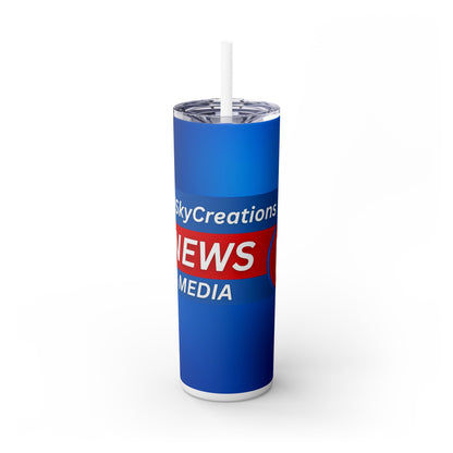 iSkyCreations - News & Media - SleekSip Skinny 20oz Tumbler with Straw