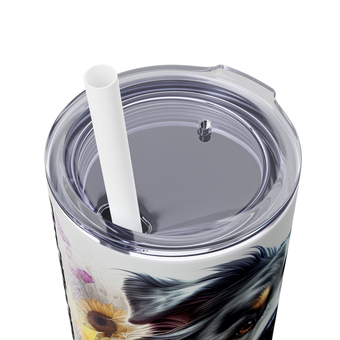 Australian Shepherd - SleekSip Skinny 20oz Tumbler with Straw