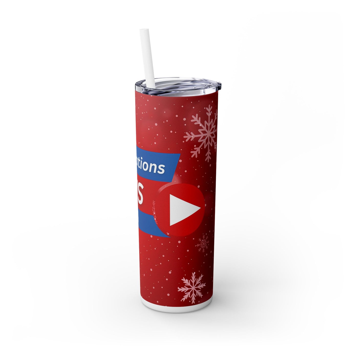 iSkyCreations - News & Media - SleekSip Skinny 20oz Tumbler with Straw