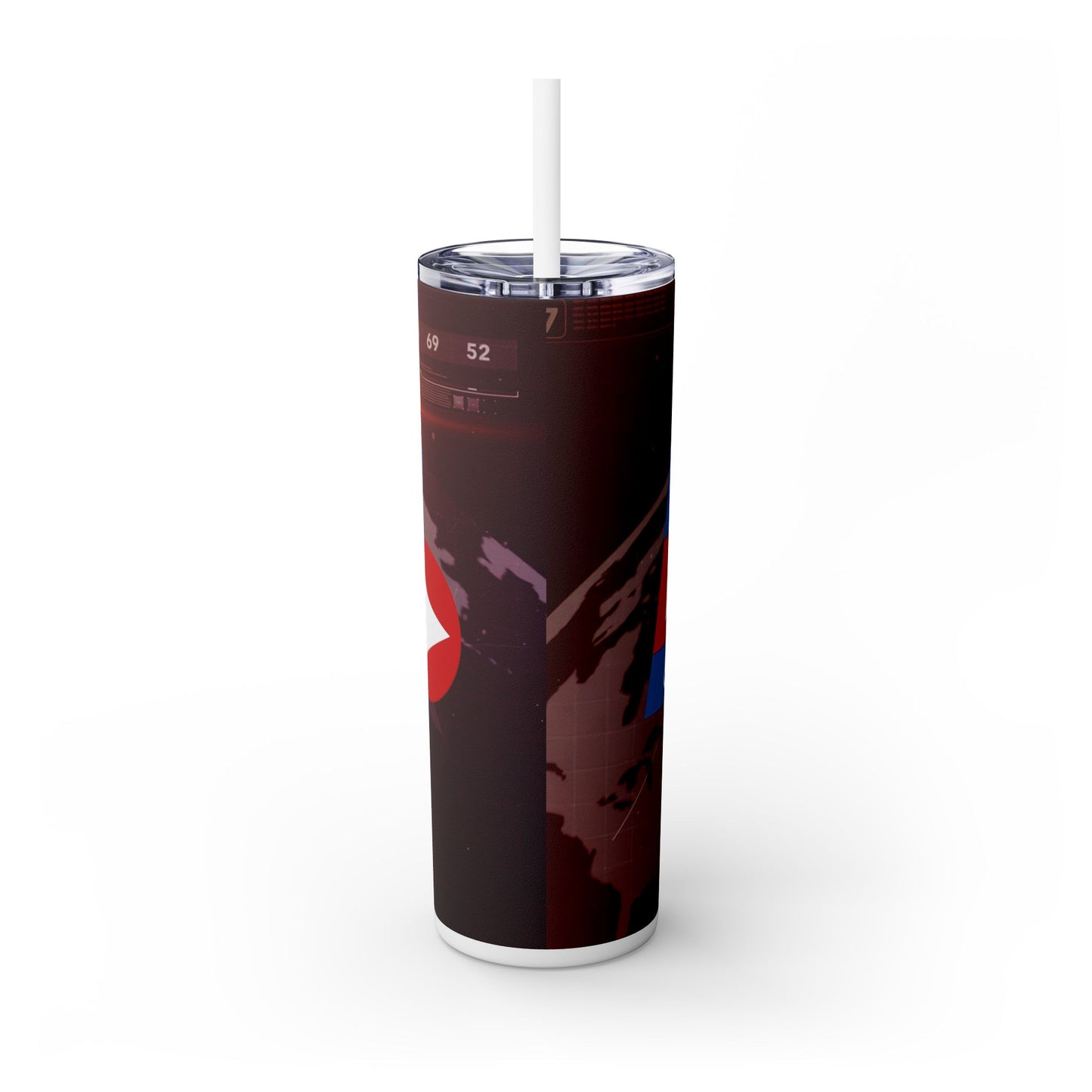 iSkyCreations - News & Media - SleekSip Skinny 20oz Tumbler with Straw