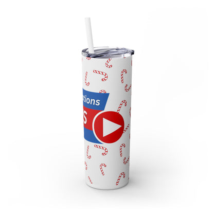 iSkyCreations - News & Media - SleekSip Skinny 20oz Tumbler with Straw