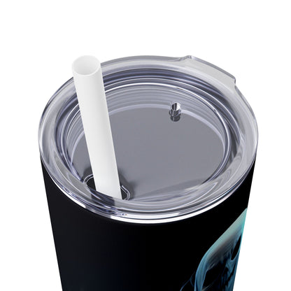 Scary Ghost - SleekSip Skinny 20oz Tumbler with Straw