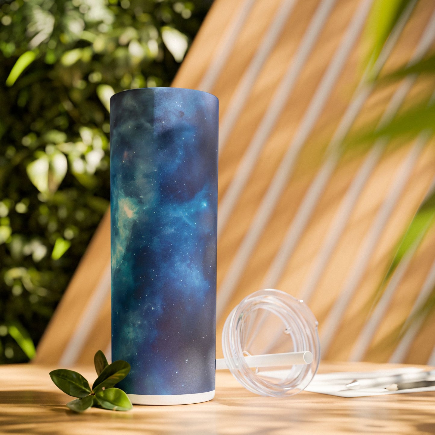 Starry Sky Galaxy - SleekSip Skinny 20oz Tumbler with Straw