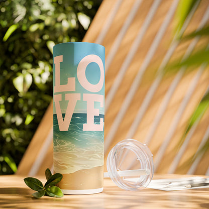 Love at the Beach Tumbler – 20oz