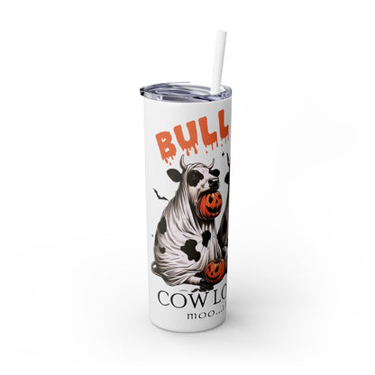 Bull Sheet Cow Lovers Club Large - SleekSip Skinny 20oz Tumbler with Straw