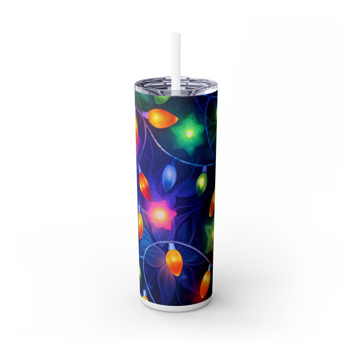 Holiday Glow Tumbler – Light up your holidays with this festive tumbler!