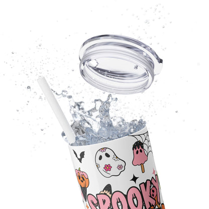 Spooky Summer Vibes - SleekSip Skinny 20oz Tumbler with Straw