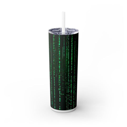 Matrix Code Tumbler - Enter the Digital World