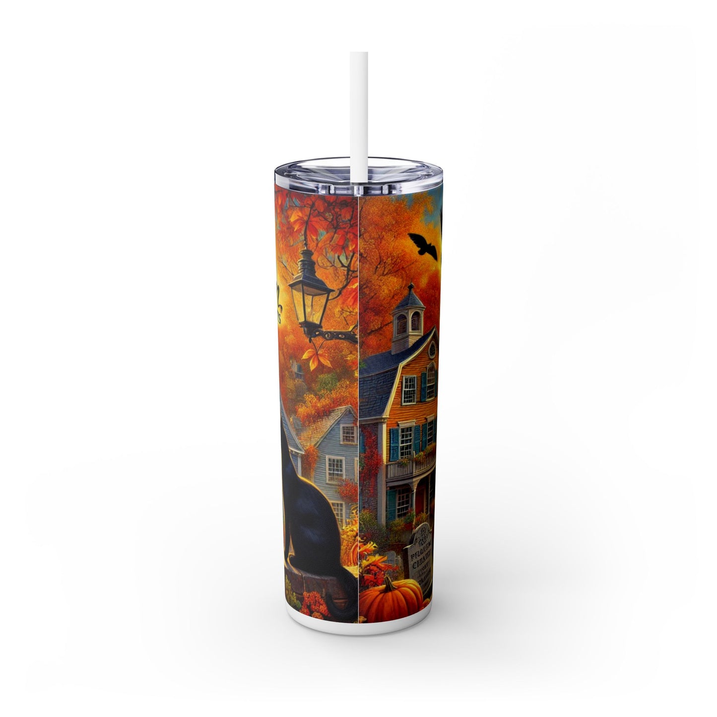 Visit Salem - SleekSip Skinny 20oz Tumbler with Straw