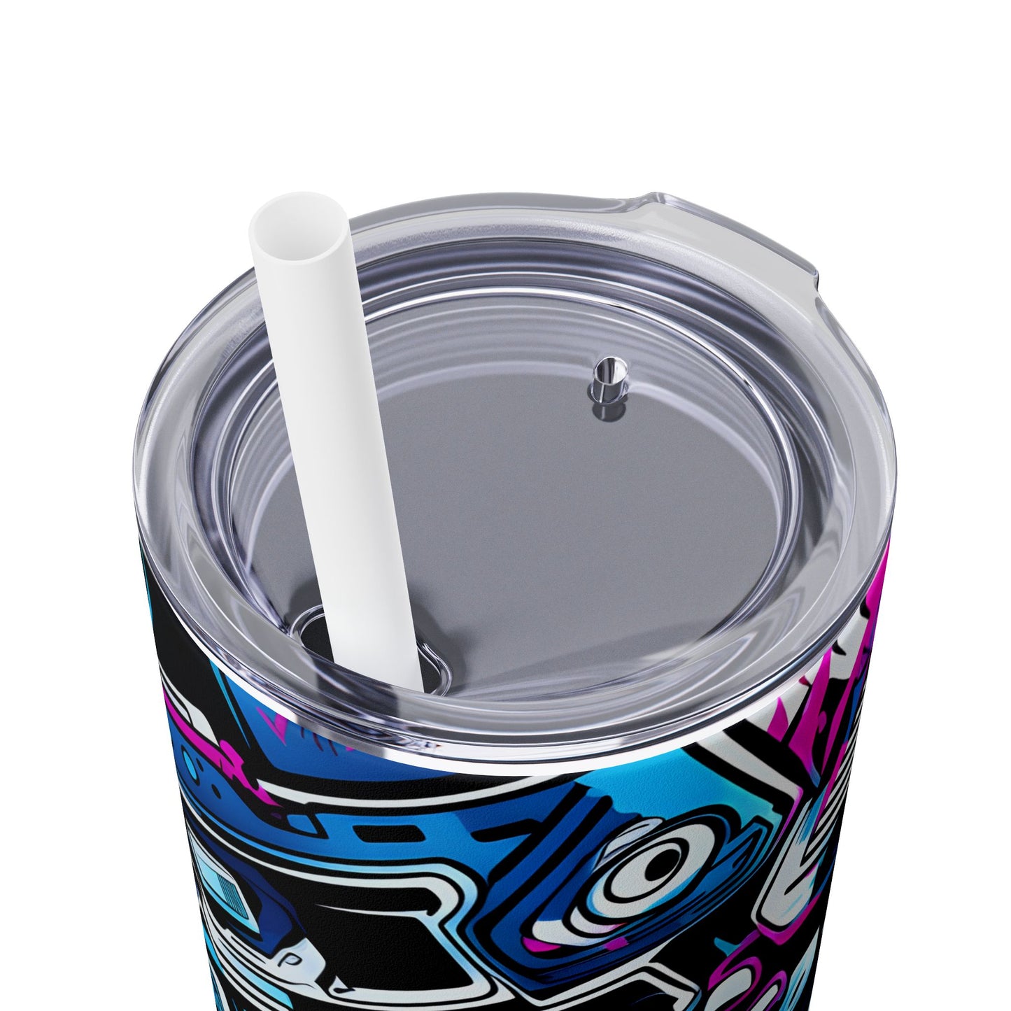 Graffiti - SleekSip Skinny 20oz Tumbler with Straw