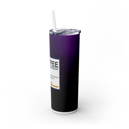 RX Coffee - SleekSip Skinny 20oz Tumbler with Straw