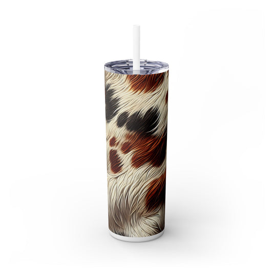 Furry Animal Fur - SleekSip Skinny 20oz Tumbler with Straw