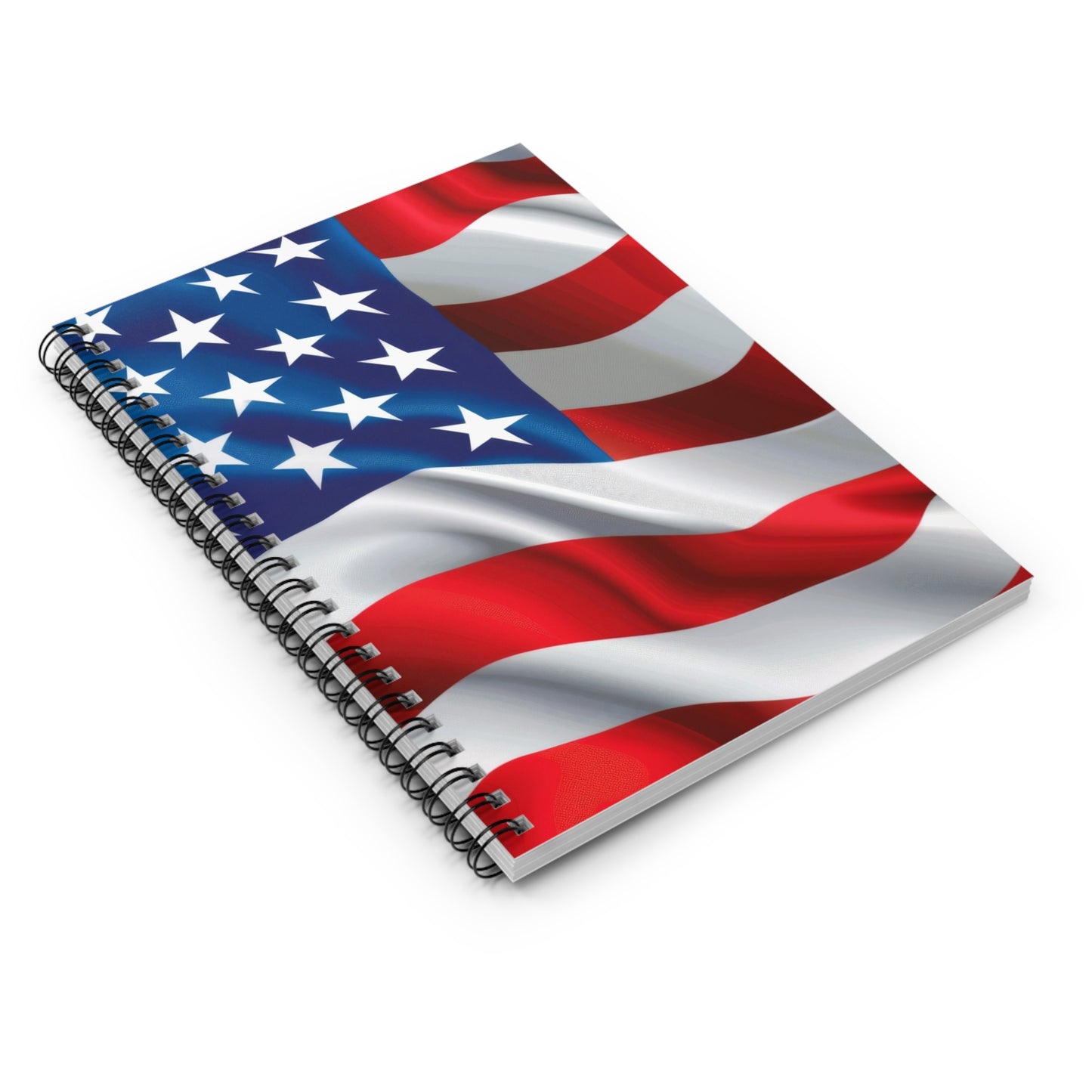 Stars and Stripes Spiral Notebook