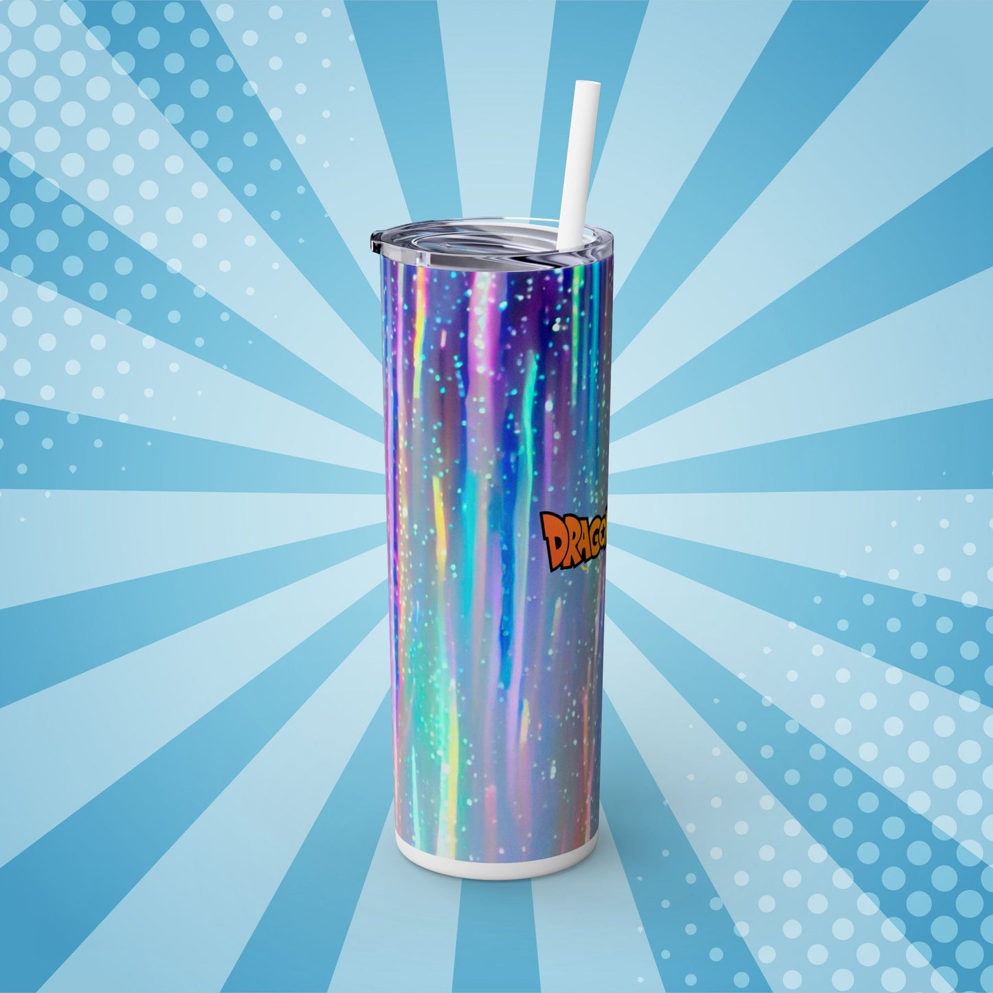 Galactic Shine Dragon Ball Tumbler – 20oz