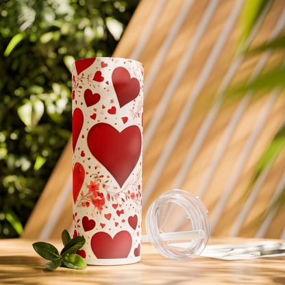 Heartfelt Blossoms Love Tumbler – 20oz