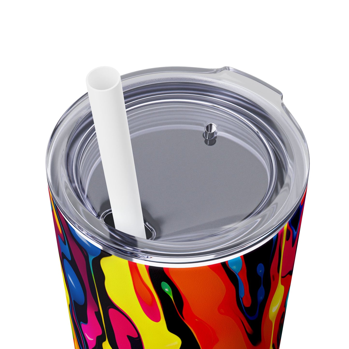 Graffiti - SleekSip Skinny 20oz Tumbler with Straw