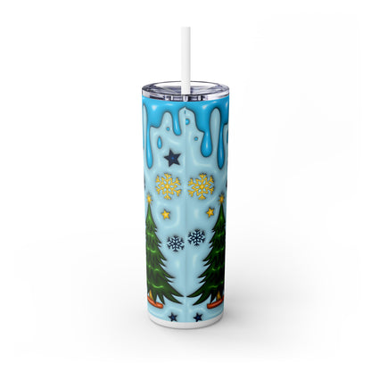 Christmas Vibes Tumbler – Sip the season’s cheer in style!