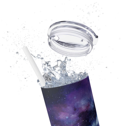 Starry Sky Galaxy - SleekSip Skinny 20oz Tumbler with Straw