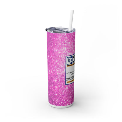 RX Coffee - SleekSip Skinny 20oz Tumbler with Straw