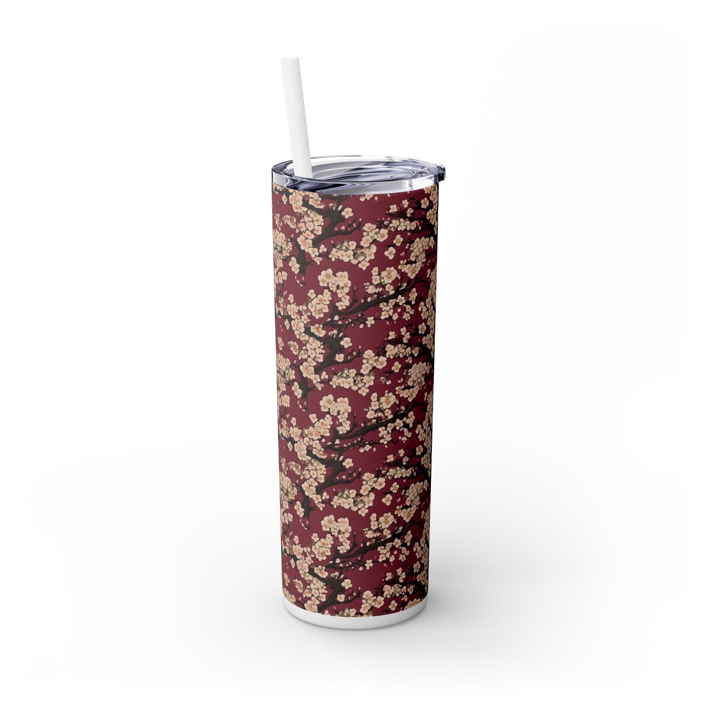 Japanese illustrations - SleekSip Skinny 20oz Tumbler with Straw