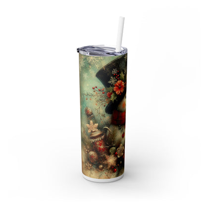 Vintage Christmas Tumbler – Bring the magic of old Christmas to your holiday sips!