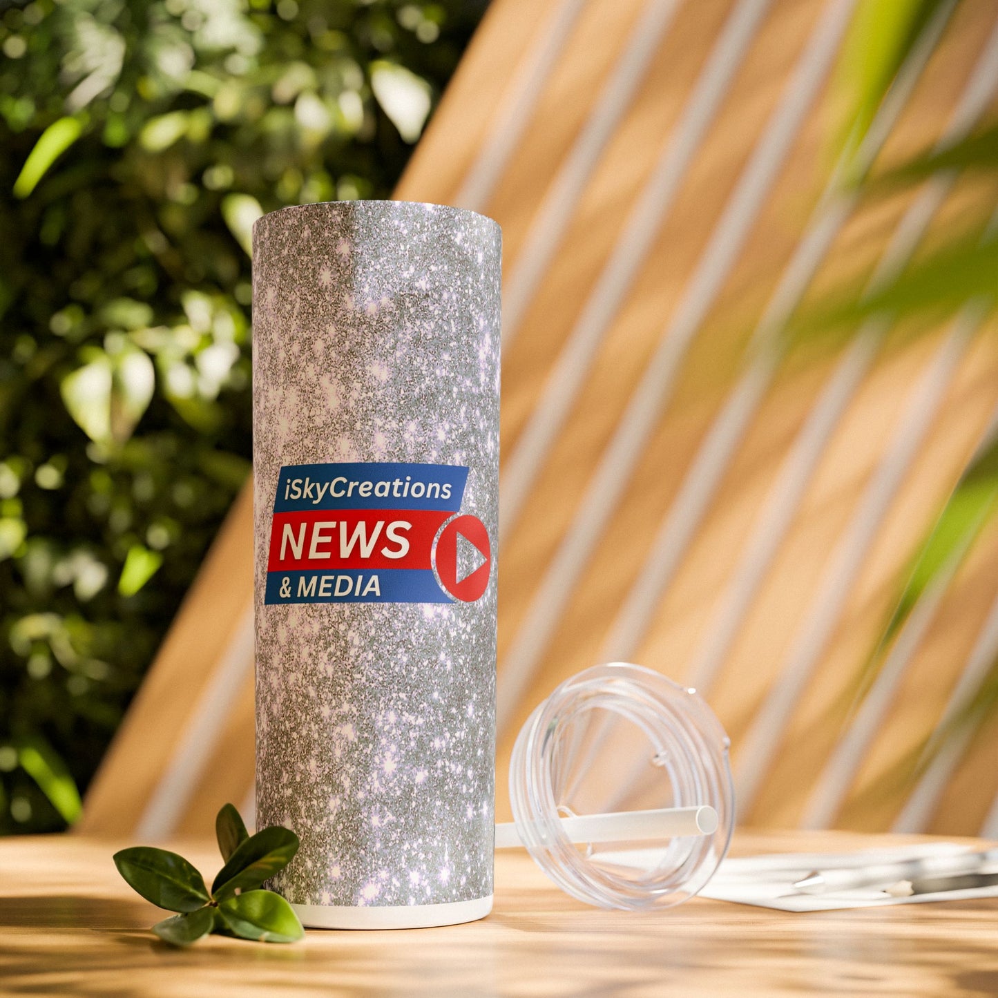 iSkyCreations - News & Media - SleekSip Skinny 20oz Tumbler with Straw