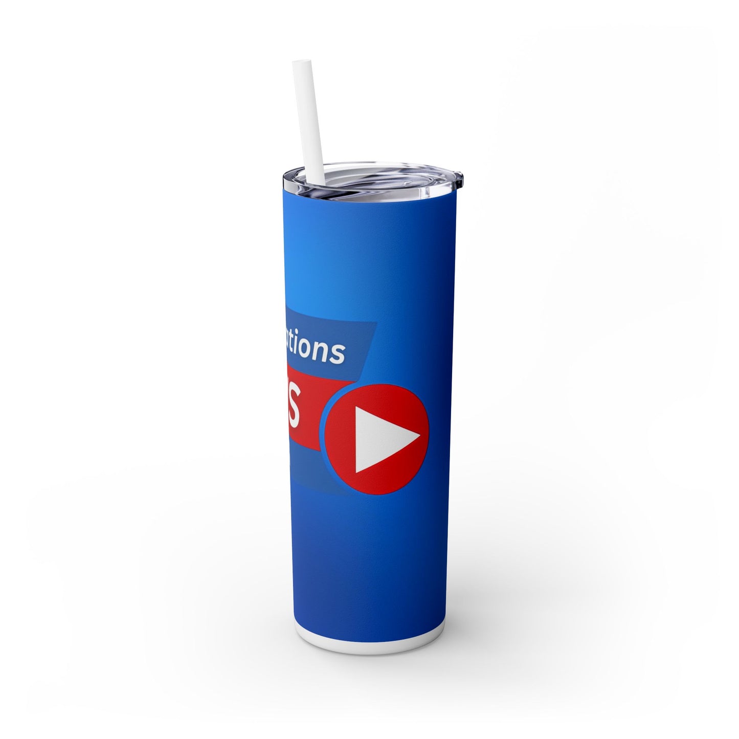 iSkyCreations - News & Media - SleekSip Skinny 20oz Tumbler with Straw