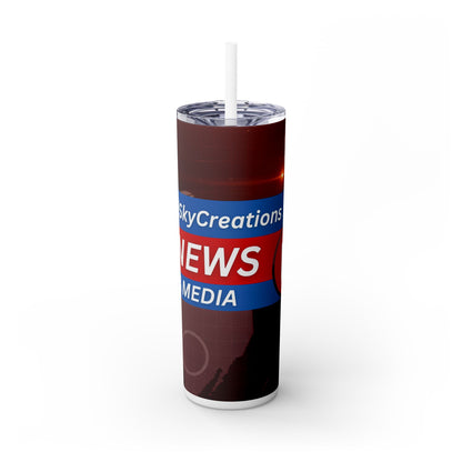 iSkyCreations - News & Media - SleekSip Skinny 20oz Tumbler with Straw