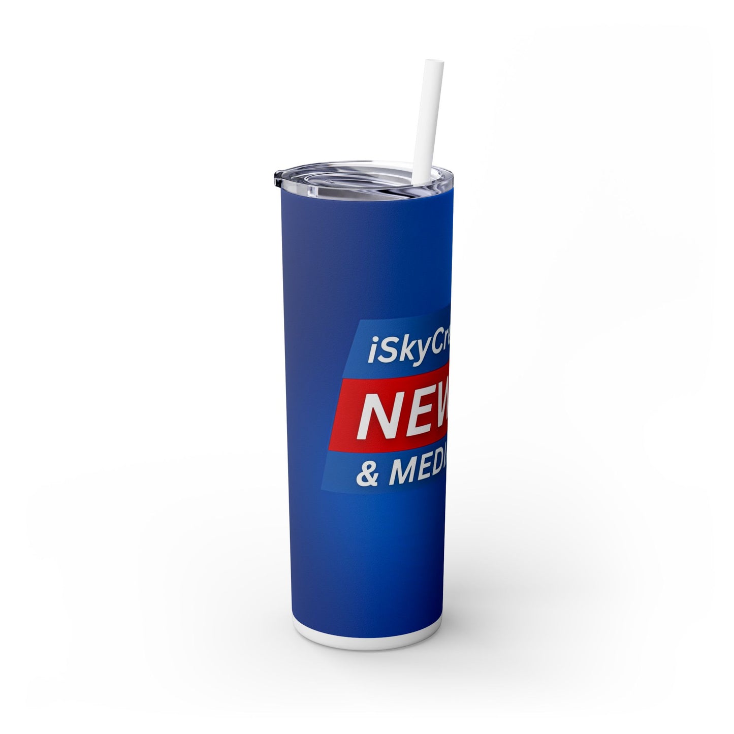 iSkyCreations - News & Media - SleekSip Skinny 20oz Tumbler with Straw