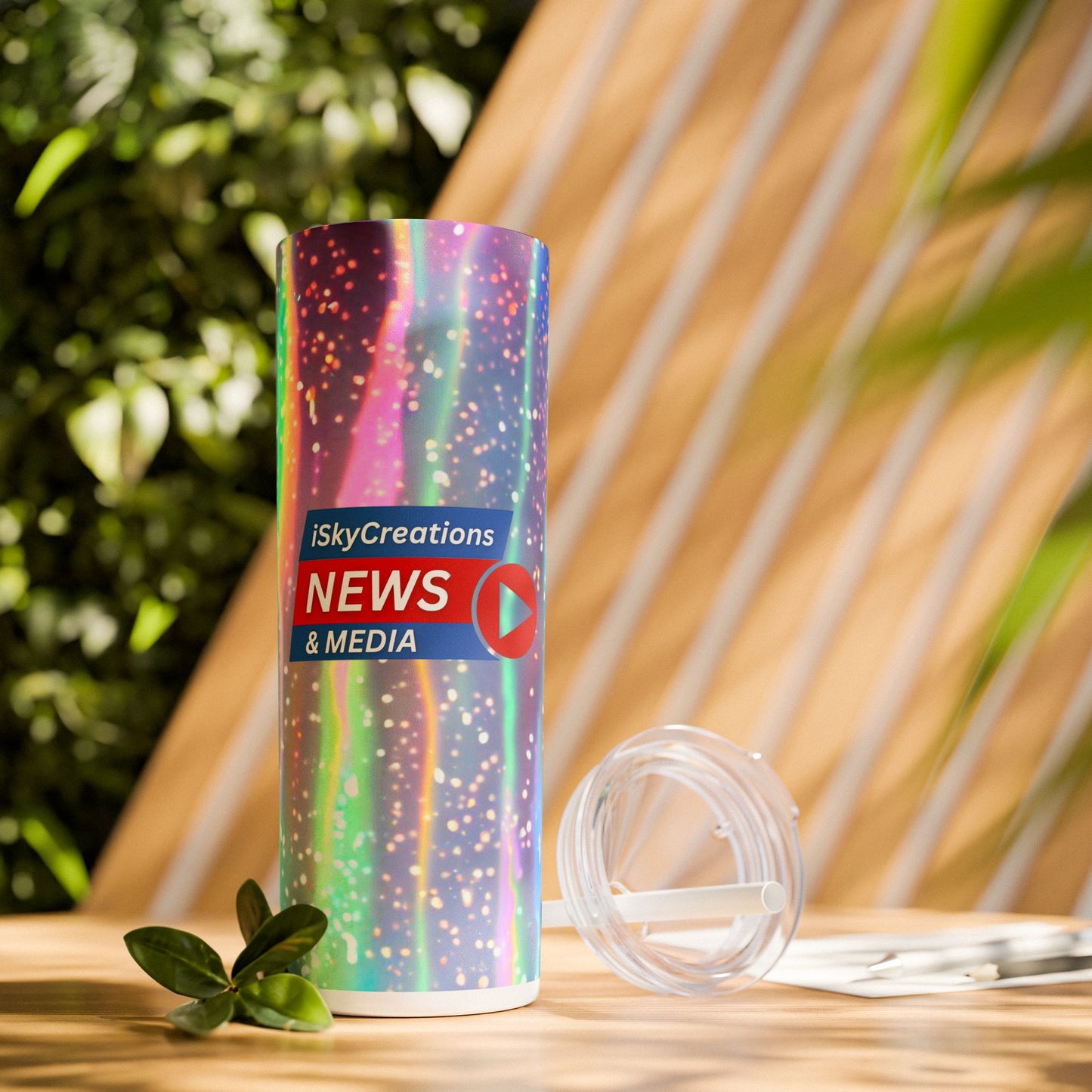 iSkyCreations - News & Media - SleekSip Skinny 20oz Tumbler with Straw