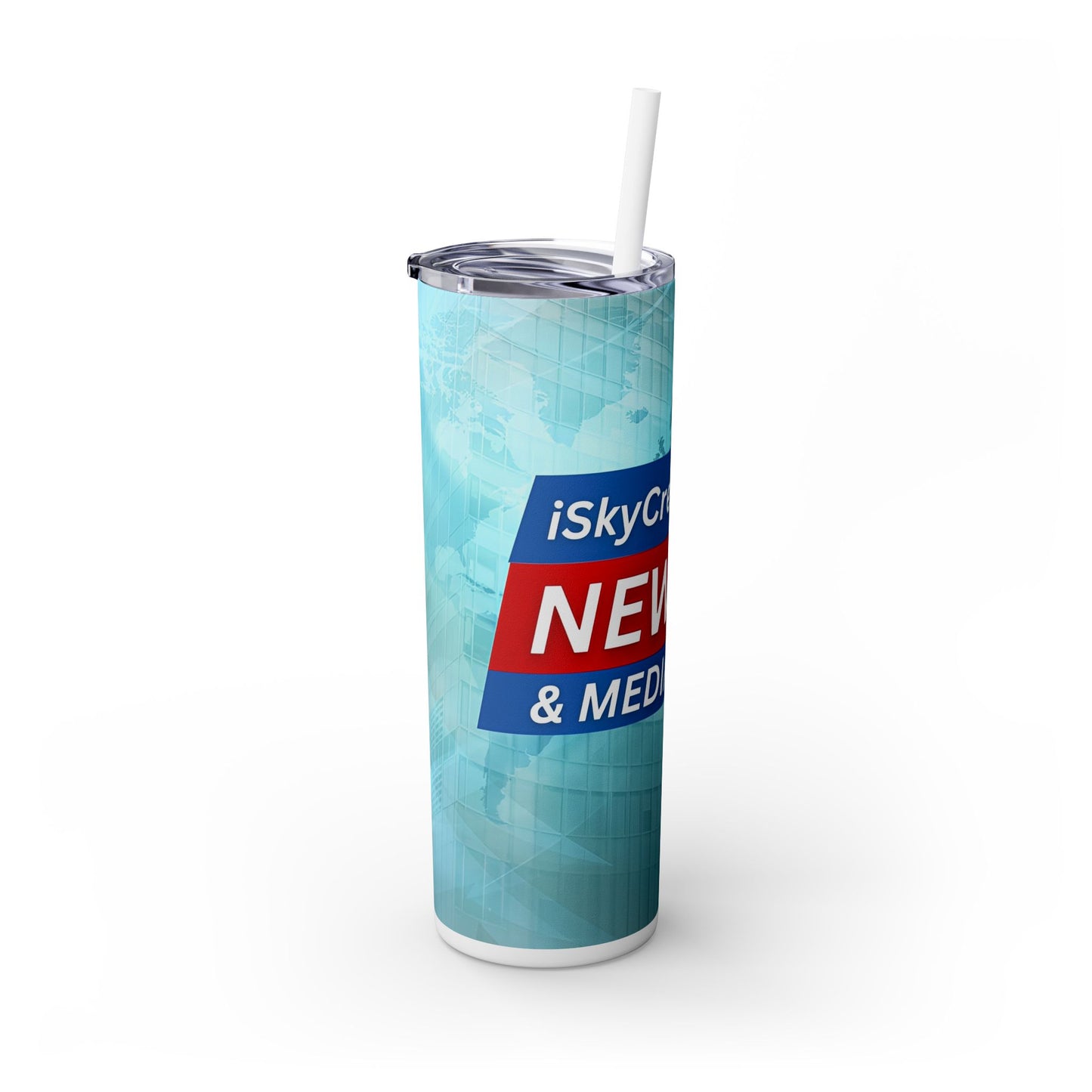 iSkyCreations - News & Media - SleekSip Skinny 20oz Tumbler with Straw