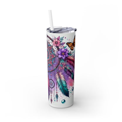 Dreamcatcher - SleekSip Skinny 20oz Tumbler with Straw